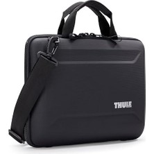 Trendy Pazars Thule Gauntlet 5 14 Inç MacBook Çantası Siyah %100 Geri Dönüştürülmüş Malzeme ile Koruma