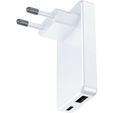 HP-C36 65 Watt Gan Şarj Adaptörü 100 cm Kablo 2-Port Charger Hızlı Şarj Seti Type-C Kablo Dahildir Charge 3.0