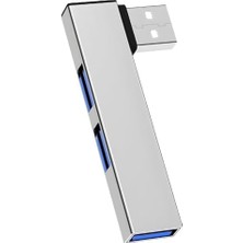 1360 USB 3.0 Hub 3 Portlu Çoklayıcı Çoğaltıcı Dönüştürücü Çevirici Adaptör 3 Port Tek Bir Portu USB 3.0 ve 2 Adet USB 2.0 Bağlantı Noktasına Dönüştür Filmleri, Fotoğrafları Dosyaları Aktarın