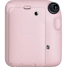 Mini 12 Fotoğraf Makinesi+Askı+Pil (Pembe)