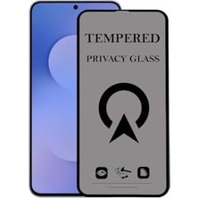 Galaxy S25 Fe ile Uyumlu Tam Kaplayan Privacy Hayalet Temperli Ekran Koruycu Cam