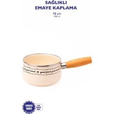 Ahşap Saplı Haşlama Tavası 18CM (2,2 Litre)