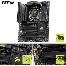 Msı, Mag Z890 Tomahawk Wifi Soket 1851 Ddr5 9200MHZ(OC) USB 20GBPS 4xm.2 2xtb4 HDMI Display 5g Lan Wifi 7 Atx, 7E32-001R