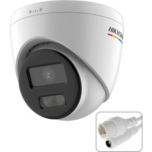 DS-2CD1327G0-LUF 2 Mp 2.8 mm Sabit Lensli Colorvu Dome Ip Kamera