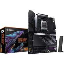 Gıgabyte B850 Aorus Elıte Wıfı7 LGA1851 Ddr5 7600MHZ(OC) Pcıe 5.0 Çift M.2 Wifi 7 2.5gbe Lan Atx Anakart