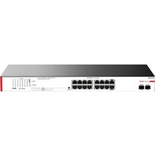 H3C -BS218F-HP | 16 Gigabit Bağlantı Noktası Poe Anahtarı + 2 Sfp Yuvası