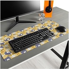Kız Arkadaşa Hediye Sevimli Kedi Tasarımlı Mousepad - Mouse Pad - Fare Altlığı