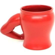 Muscle Mug Kaslı Adam Kupa Bardak Kırmızı
