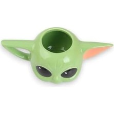 Sevimli 3D Baby Yoda Seramik Özel Kupa Yoda Kupa 300 ml