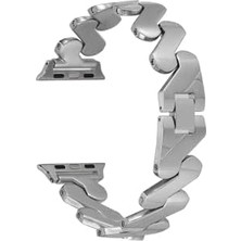 - ile Uyumlu 10/11 42MM-38/40/41MM Kordon Metal Strap Kayış 80 2/3/4/5/6/se/7/8/9