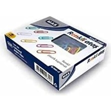 Mas Pvc Kaplı Ataş, Çok Renkli, 28 mm