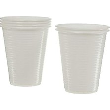 Piknik Kullan At Plastik Bardak Otomat 50'li Beyaz 1540 2li Paket
