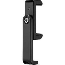Griptight 360 Phone Mount, Kompakte Und Robuste Smartphone-Halterung Mit 1/4-20"-Gewinde Und Doppelter Zubehörschuhhalterung, Geeignet Für Smartphones Von 6,7 Bis 8,8 Cm, Schwarz