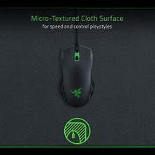 Goliathus Extended Chroma - Rgb Aydınlatmalı Ekstra Büyük Yumuşak Xxl Oyun Faresi Altlığı (Kablo Tutucu, Kumaş Yüzey, Kapitone Kenar, Tüm Fareler Için Optimize Edilmiş) Siyah