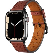- ile Uyumlu 44/45/46/49MM Kordon Diagonal Deri Kordon 2/3/4/5/6/se/7/8/9/10/11/ultra