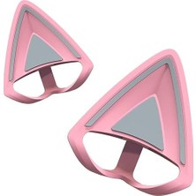Ears V2 – Fit Clip-On Ears Kulaklıklar Için (Clip-On Ears, Çok Yönlü, Ayarlanabilir Bantlar, 26 G Hafif Birinci Sınıf Silikon) Pembe