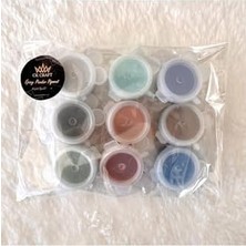 9 Adet Boyası Reçine Sedef Toz Pigment Seti Şeffaf Reçine Pigment Set