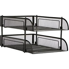 Reader 2'li Paket Dosya Klasörü, 2 Parça, Istiflenebilir, Siyah