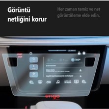 T10F 8 Inç Kumanda Ekran Koruyucu 9h Parlak Şeffaf
