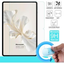 Honor Pad 9 Glass Cam Ekran Koruyucu [honor Pad 9 ile Uyumlu Ekran Koruyucu - Şeffaf]