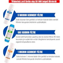 Açık Kasa Su Arıtma Cihazı 3'lü Su Arıtma Ön Filtresi
