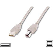 3m USB A Erkek-Usb B Erkek, Awg 28 USB 2.0 Kablo