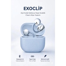 Exonix Exoclip Kulakiçi Bluetooth Kulaklık Anc Enc Çok Amaçlı Bütün Telefonlarla Uyumlu