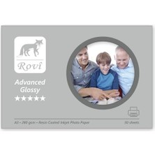 Advanced Parlak Fotoğraf Kağıdı 280GSM 50YP A3