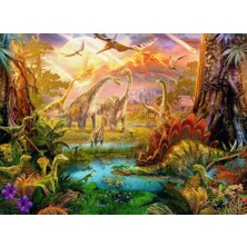500P Puzzle Dinozorlar
