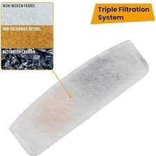 Astra Filtre (X3), 3 Filtreli Kit, Kedi Çeşmesi Filtresi, Üçlü Filtreleme Sistemi