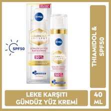 LUMINOUS630 Aydınlatıcı Güneş Korumalı Gündüz Yüz Kremi 40ML ve Leke Karşıtı Cilt Serumu 50ML, SPF50