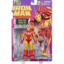 Hasbro Series Iron Man (Model 09) Retro Comics Aksiyon Figürü