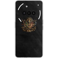 TechTree Nothing Phone (3A) Uyumlu Osmanlı Tuğrası Detaylı Baskılı Silikon Kılıf