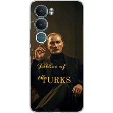 TechTree Vivo Y31 5g Uyumlu Atatürk Father Of The Turks Baskılı Silikon Kılıf