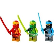 LEGO Ninjago - Lloyd - Kai ve Nya Orijinal Minifigürler 50015552040103