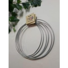 Metal Çember 21 cm 5li Set Galvanizli Kasnak Halka Düş Kapanı ENDSETCEM21