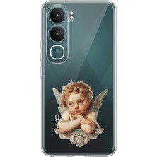 TechTree Vivo Y31 5g Uyumlu Cupid's Dream (Eros’un Rüyası) Baskılı Silikon Kılıf