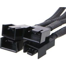 4 Pin Fan Çoklayıcı Y Pwm Çoklayıcı Splitter Kablosu 4 Port