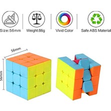 Rubik Zeka Sabır Küpü Neon Renkler 3 x 3 x 3