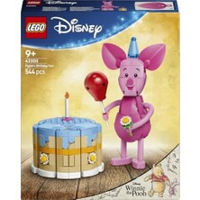 │ Piglet’in Doğum Günü Eğlencesi 43305-9 Yaş ve Üzeri Çocuklar Için Mumlu Doğum Günü Pastası ve Piglet Minifigürü Içeren Yaratıcı Oyuncak Yapım Seti, Hediye Fikri (544 Parça)