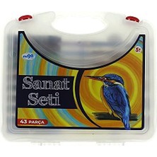 Taşınabilir Sanat Setim Renkli 6+