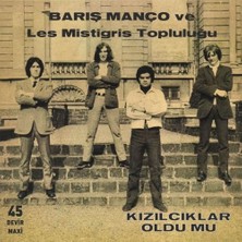 Barış Manço Les Mistigris Kızılcıklar Oldu Mu 45LIK Plak