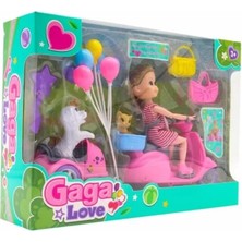 Gaga Hayvanlarıyla Motor Gezisi Kutulu Pembe Motor