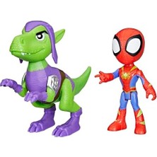 Spidey And His Amazing Dino Webs Figürler Spidey & Goblin Raptor
