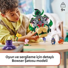 Super Mario Prince Florian ve Bowser 72042 – 9 Yaş ve Üzeri Çocuklar Için Yaratıcı Yapım Seti, Eğlenceli Rol Oyun Deneyimi, Büyük Modeli Hediye Fikri ve Sergileme (1251 Parça)