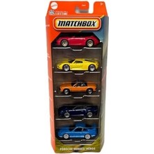 Matchbox Metal Araba Seti Porsche Heroes Blue Hıghways 2 C1817-JBX28