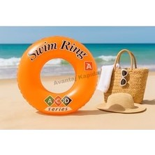 Çocuk Deniz Simidi Abcd Sarı Model – 3–7 Yaş / 25 Kg’a Kadar