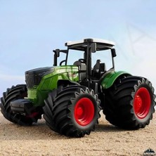 Oyuncak 2.4ghz Uzaktan Kumandalı 1:24 Ölçek Şarjlı Rc Römorklu Traktör - Kumandalı Çiftlik Traktörü (Hayvan Römorklu)