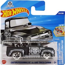 - ´56 Custom Pickup Truck - Celebration Racers 8/10 - JBB43 - Short Card - Dia De Los Muertos - Mattel 2025 – Lisans Modeli - 1:64
