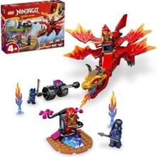 Kai’nin Kaynak Ejderha Savaşı 71815-4 Yaş ve Üzeri Çocuklar Için 4 Minifigür Içeren Yaratıcı Oyuncak Yapım Seti (120 Parça)